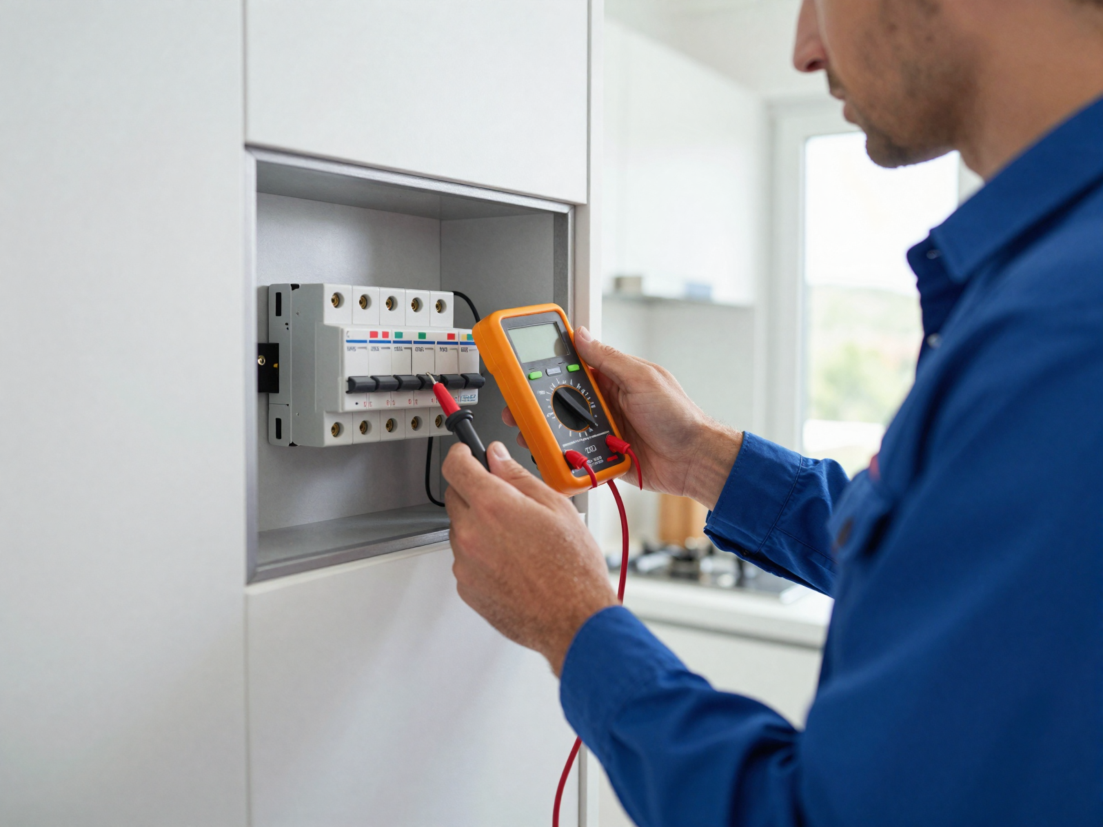 Residential electrical panel testing and inspection